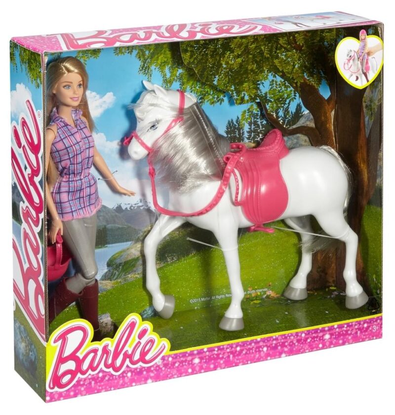 Barbie baba és lovacskája szett - 1. Kép
