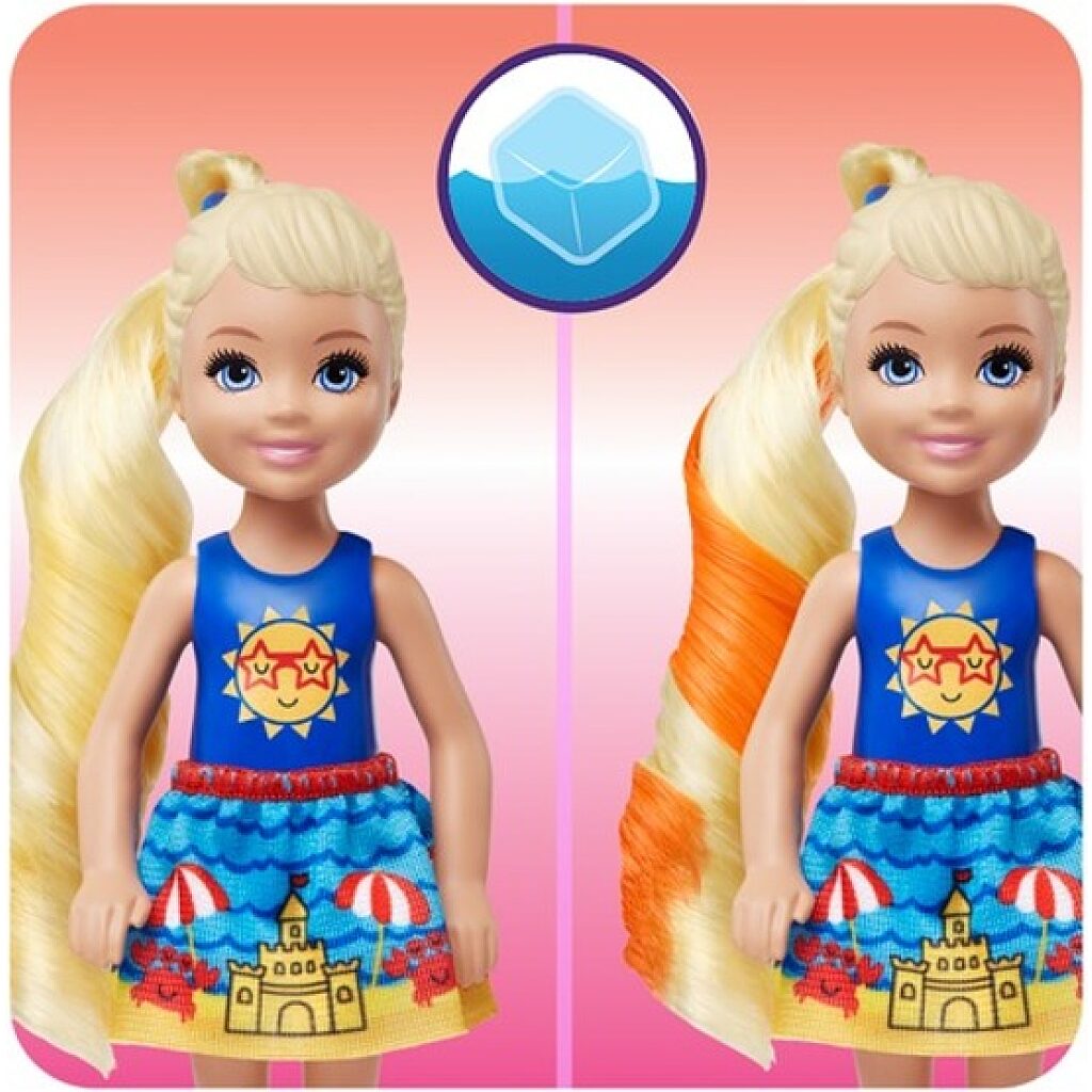 Barbie: Color Reveal Chelsea meglepetés baba