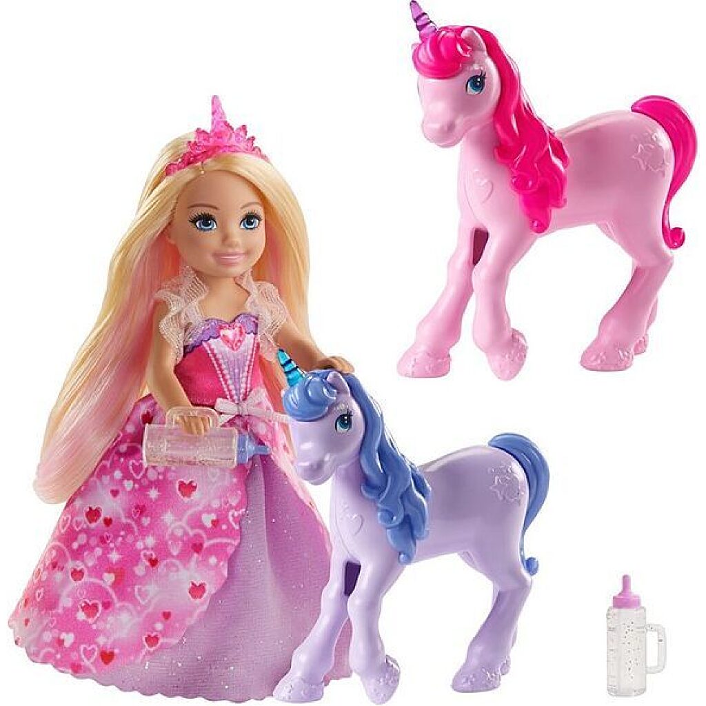 Barbie Dreamtopia Chelsea: A hercegnő és az egyszarvú csikók - 1. Kép