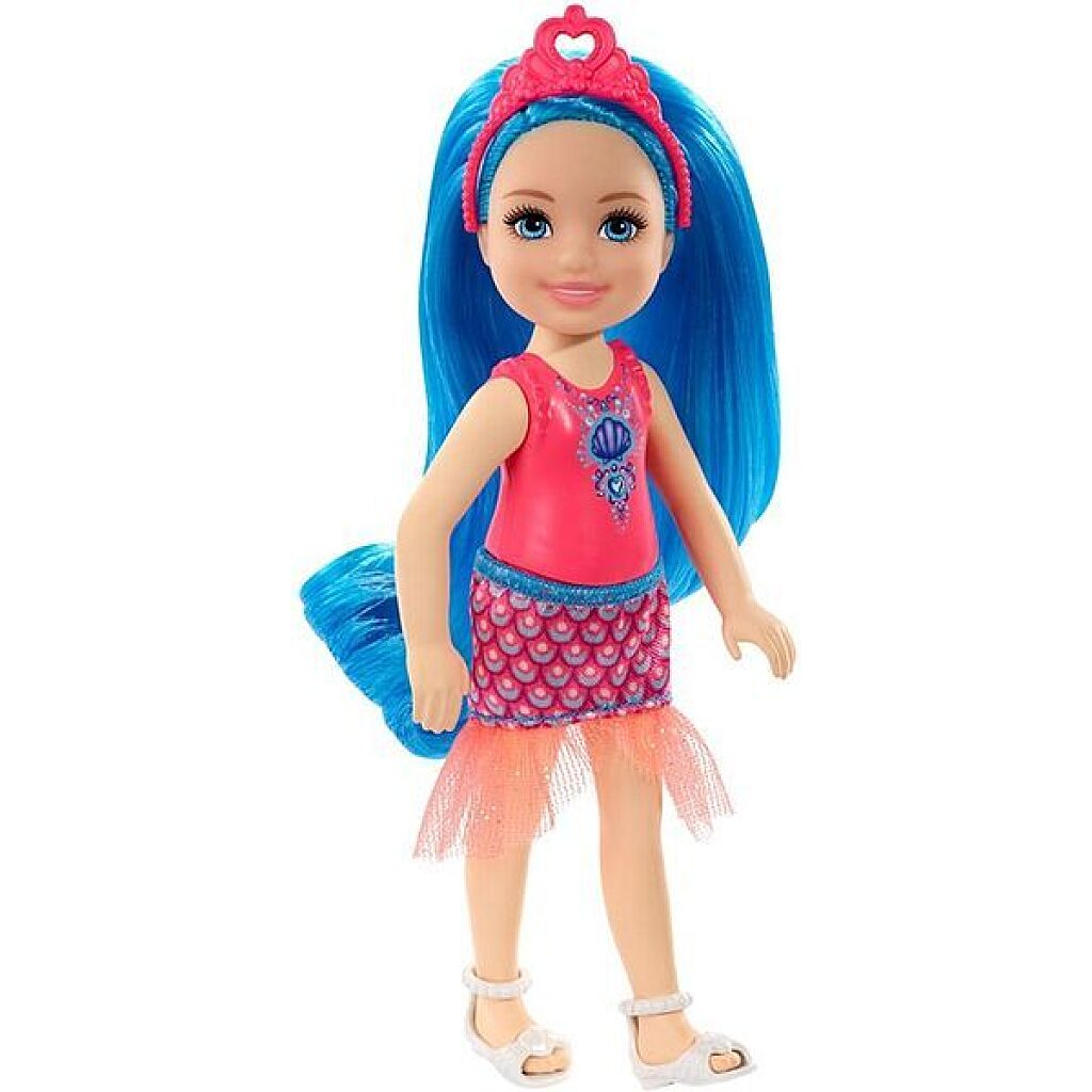 Barbie Dreamtopia: Kék hajú lány baba - 1. Kép