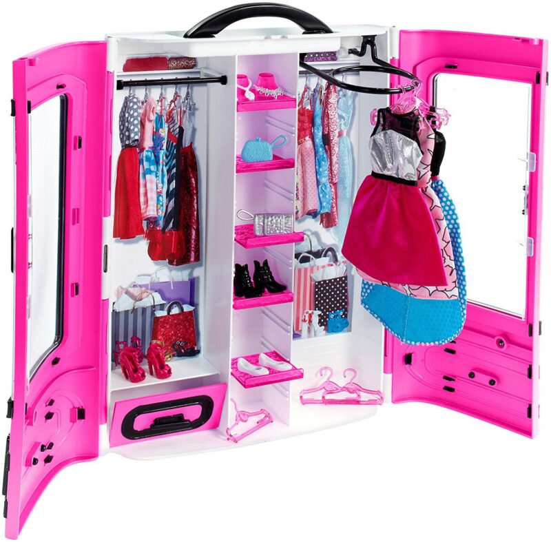Barbie Fashionista ruhásszekrény - 1. Kép