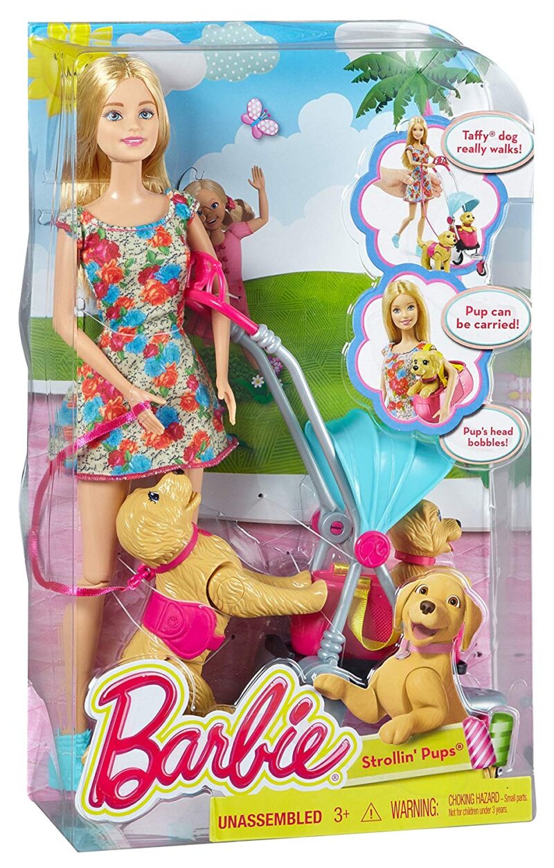 Barbie kutyasétáltató játékszett - 2. Kép