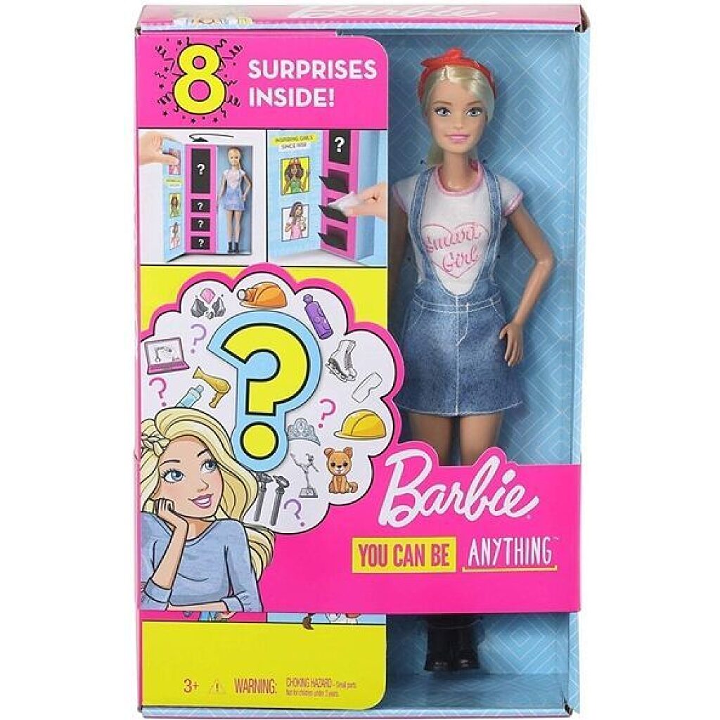 Barbie: Meglepetés karrier baba - szőke - 1. Kép
