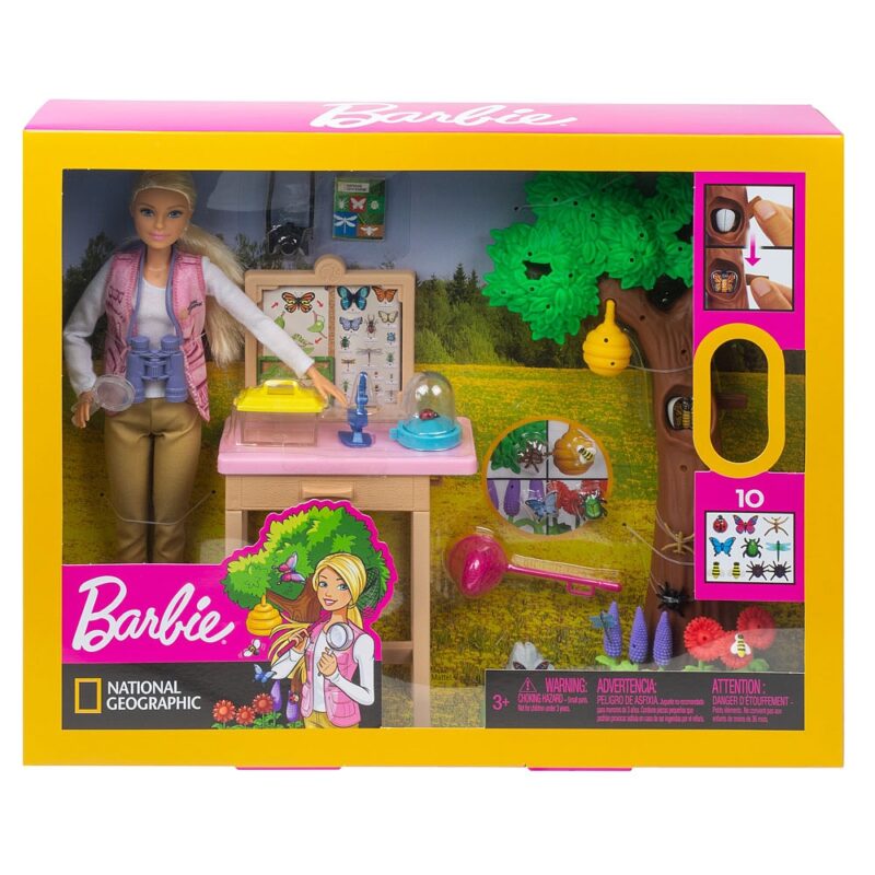 Barbie National Geographic lepkekutató játékszett - 1. Kép