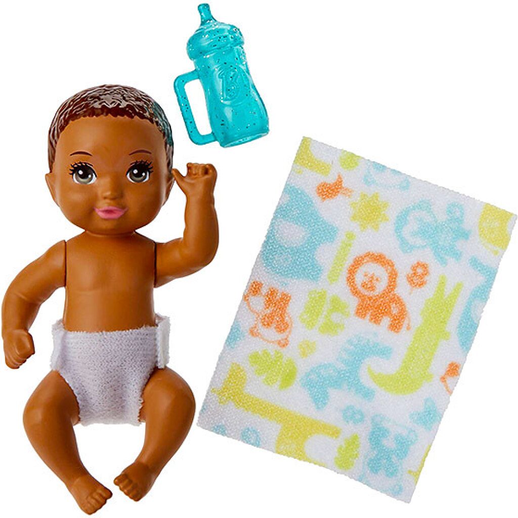 Barbie Skipper Babysitters: sötétbarna hajú kisfiú baba - 2. Kép