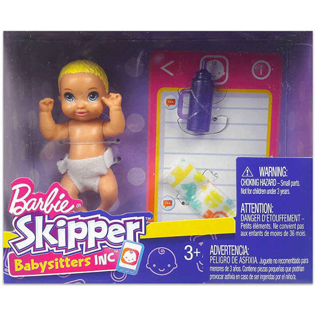 Barbie Skipper Babysitters: Szőke hajú kisbaba - 1. Kép