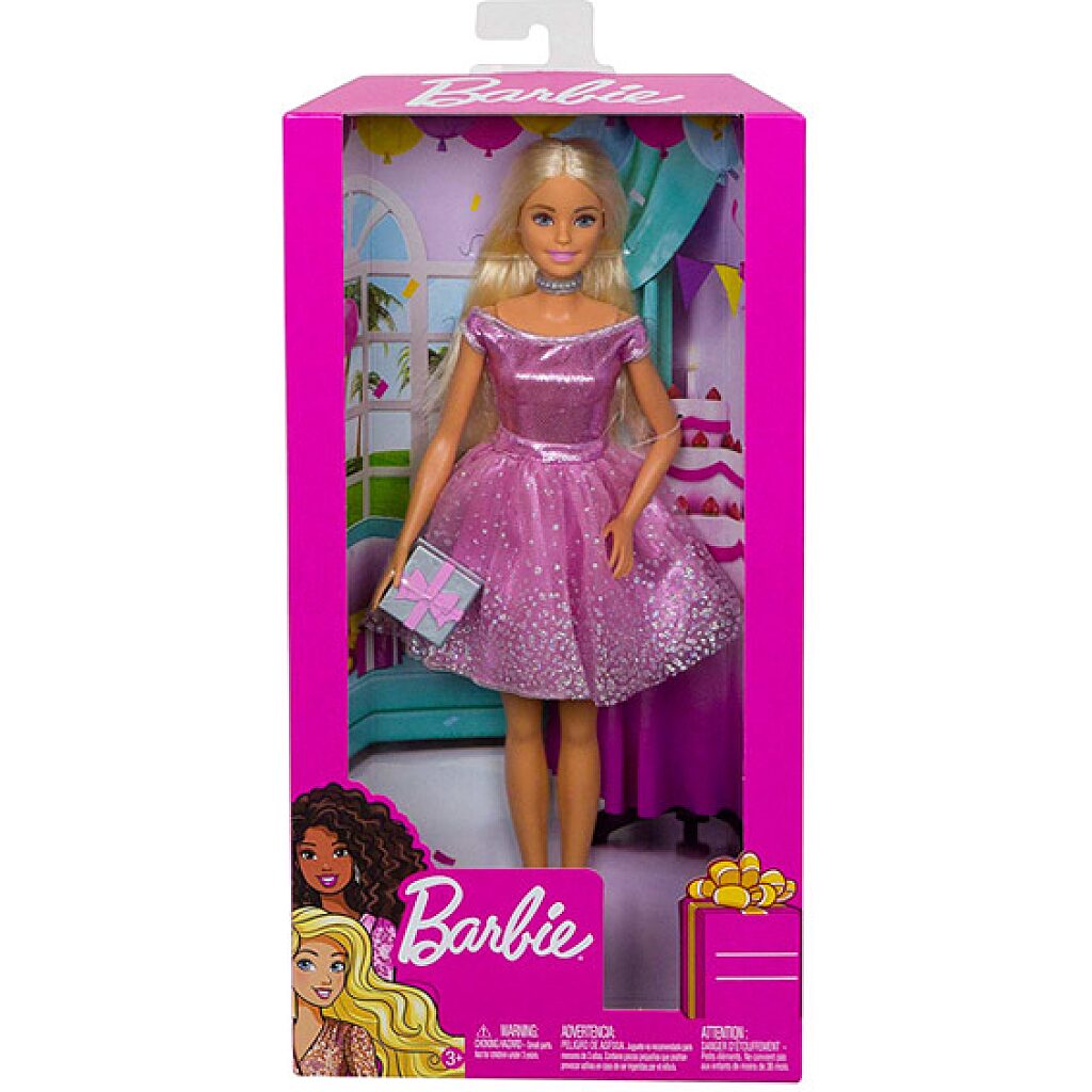 Barbie: születésnapos Barbie baba - 2. Kép