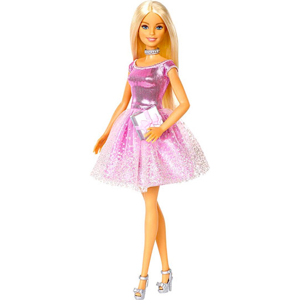 Barbie: születésnapos Barbie baba - 1. Kép
