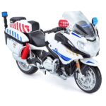 Bburago rendőrmotor 1:18 - kék