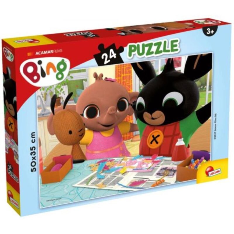 Bing 24 db-os plus puzzle - Bing és barátai alkotnak - 4. Kép