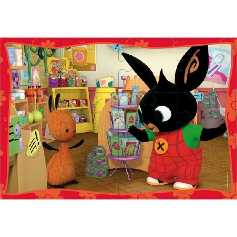 Bing 2x12 db-os maxi puzzle - Bing az iskolában - 3. Kép
