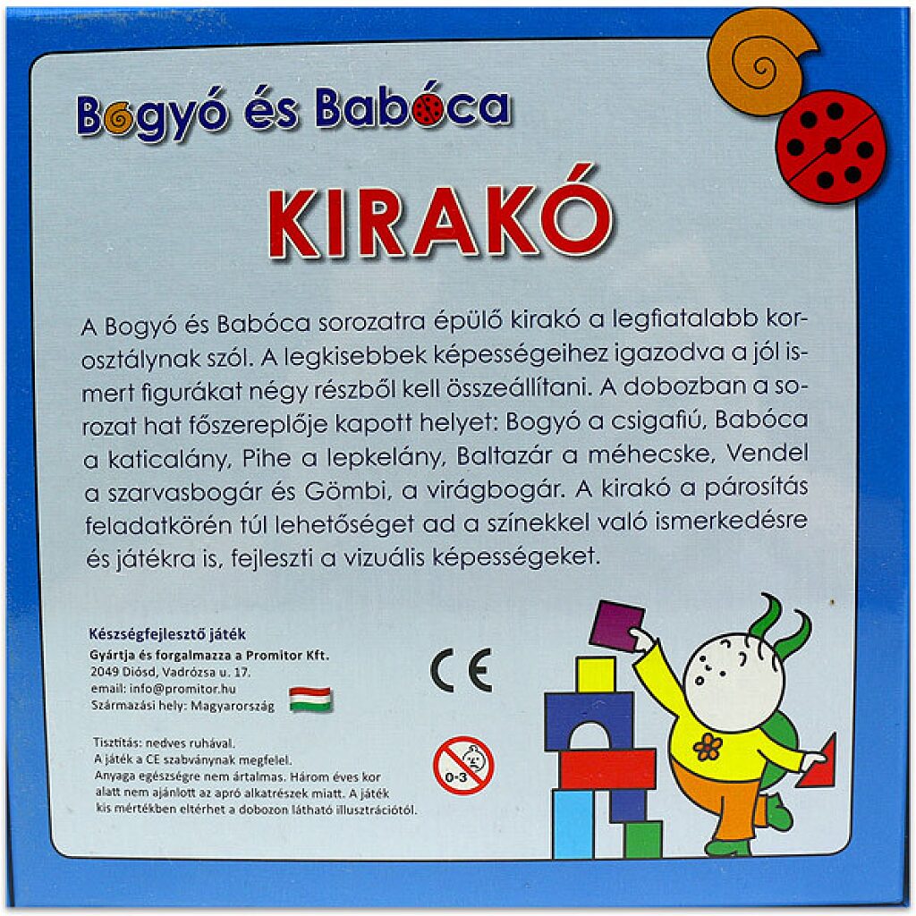 Bogyó és Babóca: Kirakó játék - 2. Kép