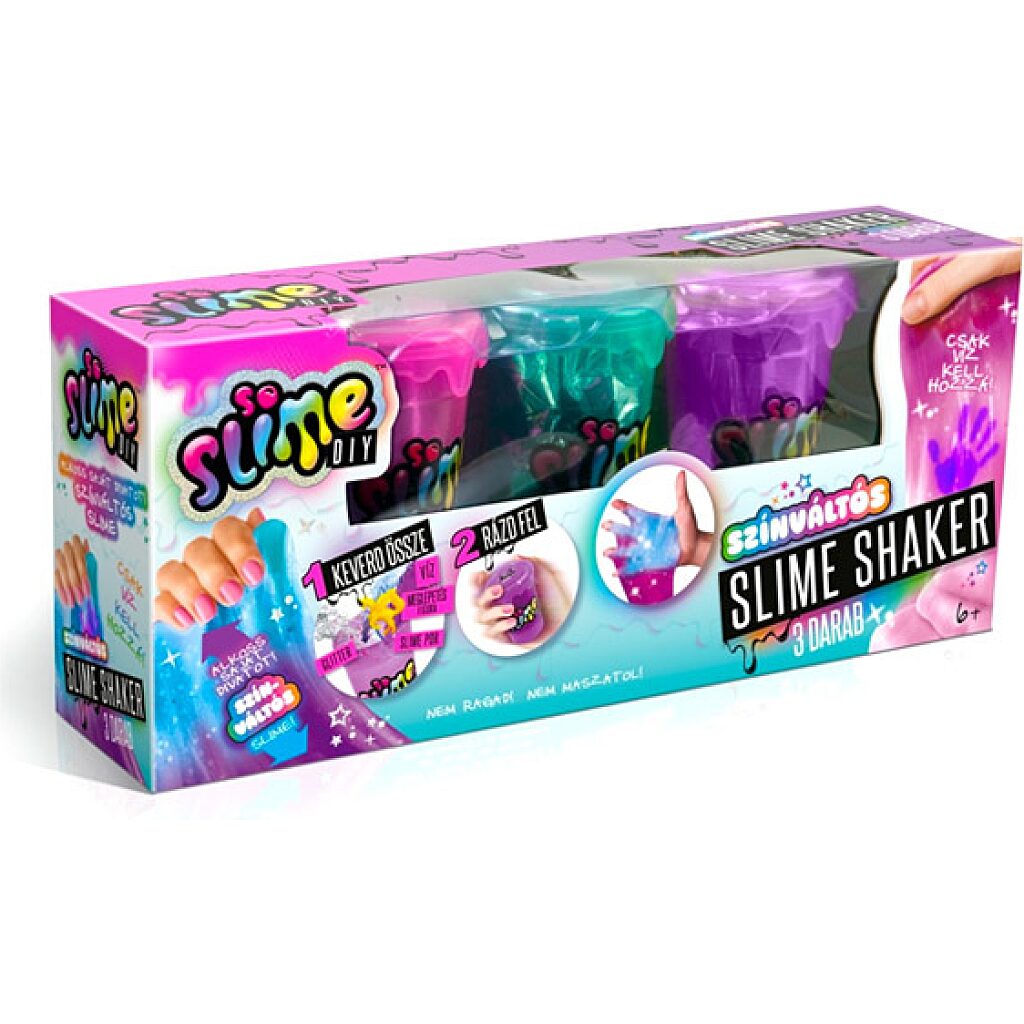 Canal Toys: Színváltós slime készítő szett 3 darabos  - többféle - 1. Kép