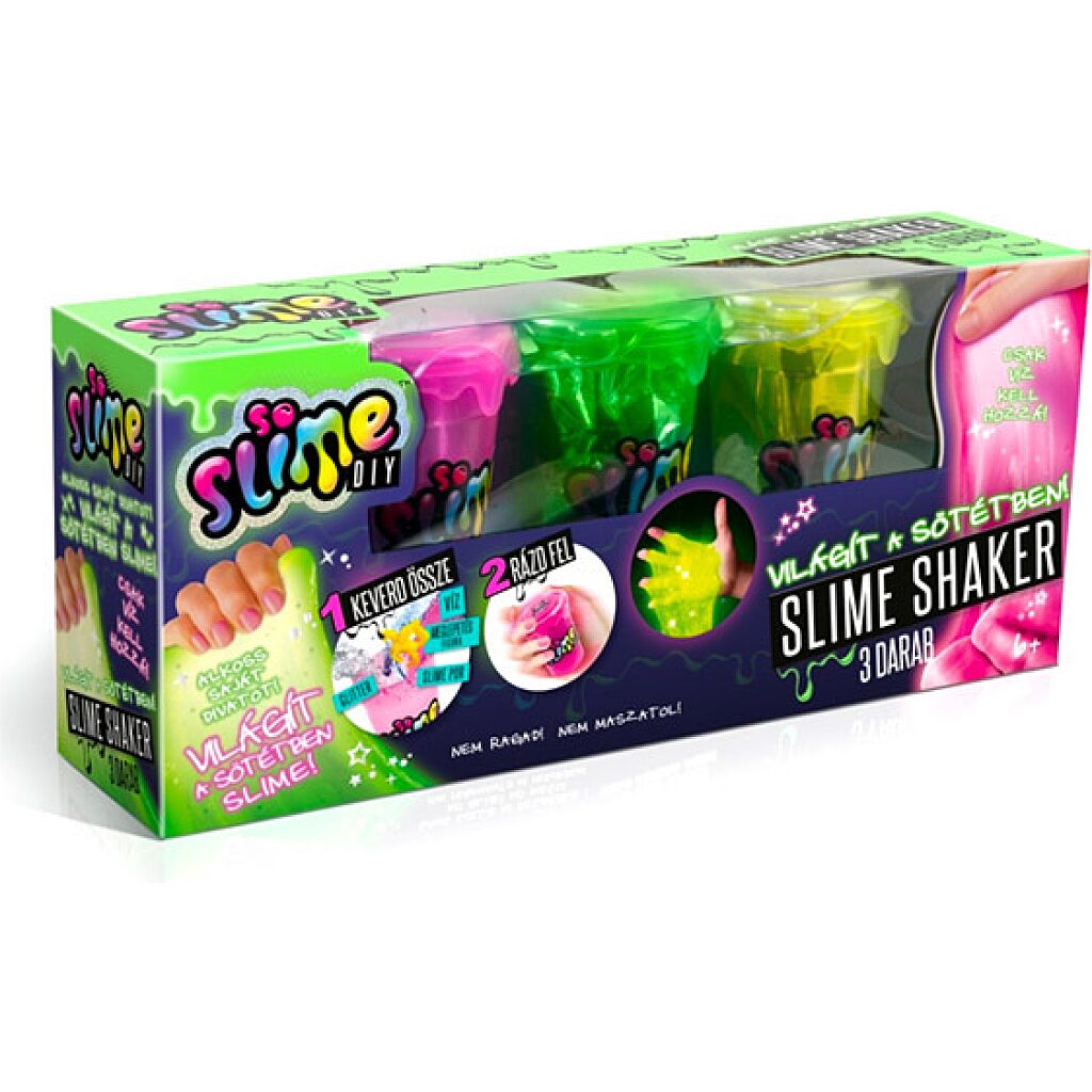 Canal Toys: Világító slime készítő szett 3 darabos - többféle - 1. Kép
