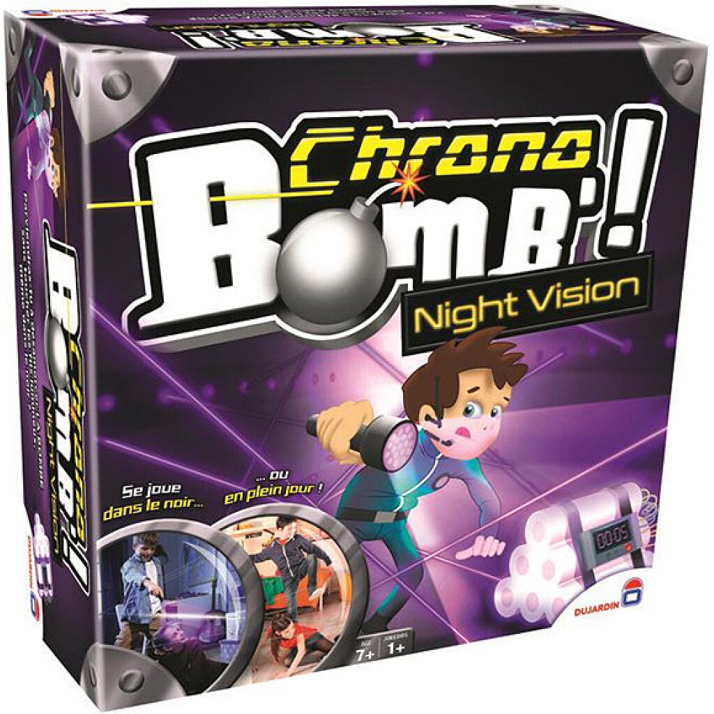 Chrono Bomb - Mentsd meg a világot! Night Vision társasjáték - 1. Kép