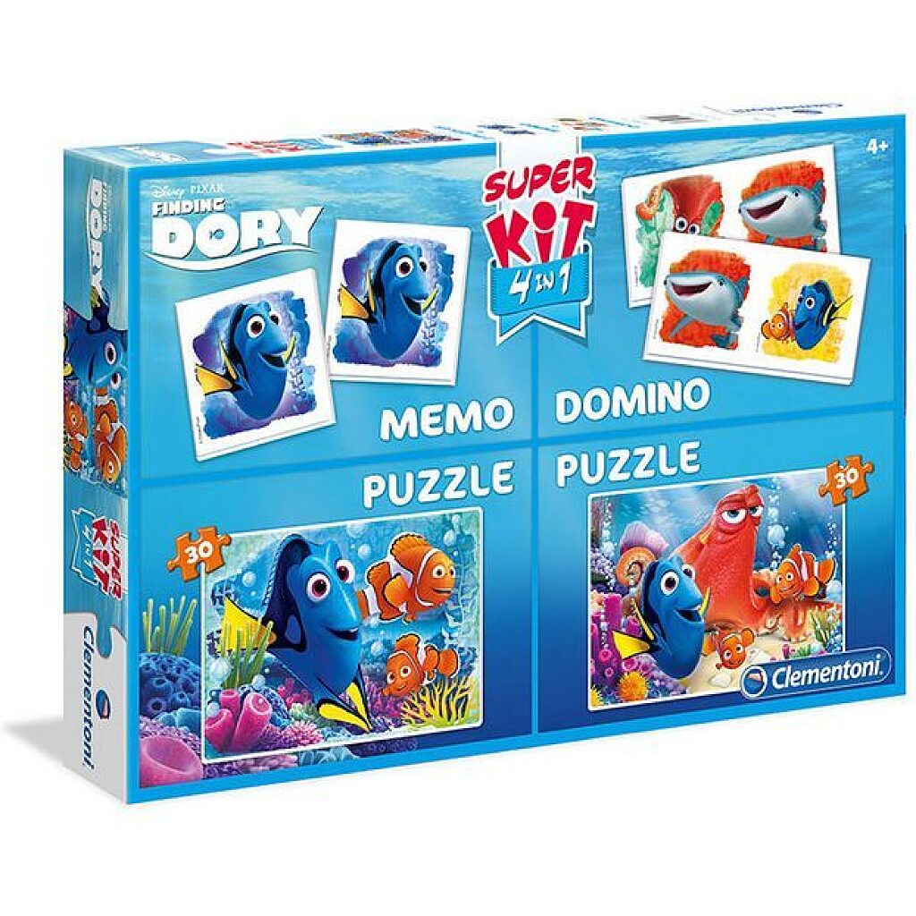 Cl Puzzle 2x30+Memo+Domino Szenilla nyomában - 1. Kép