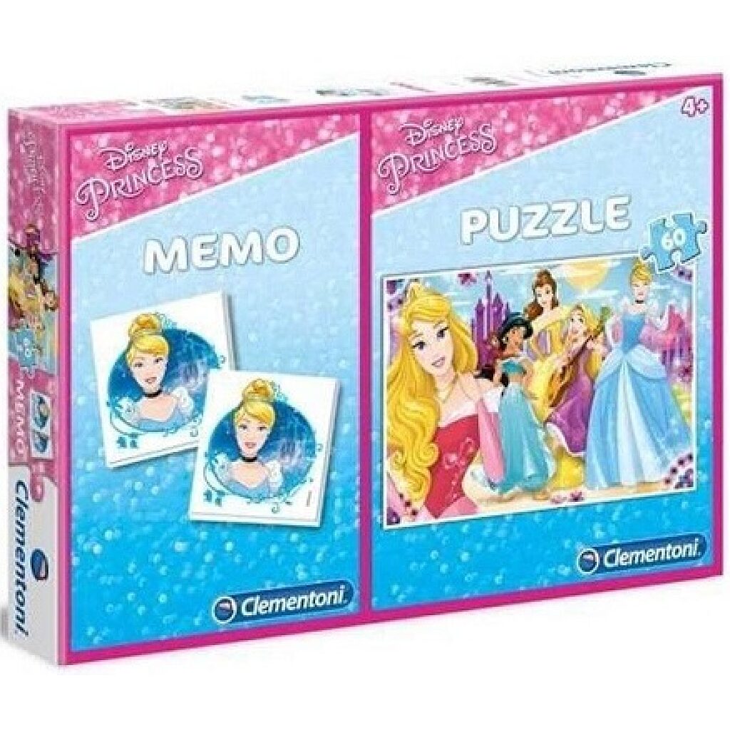Cl Puzzle 60+Memo Hercegnők - 1. Kép