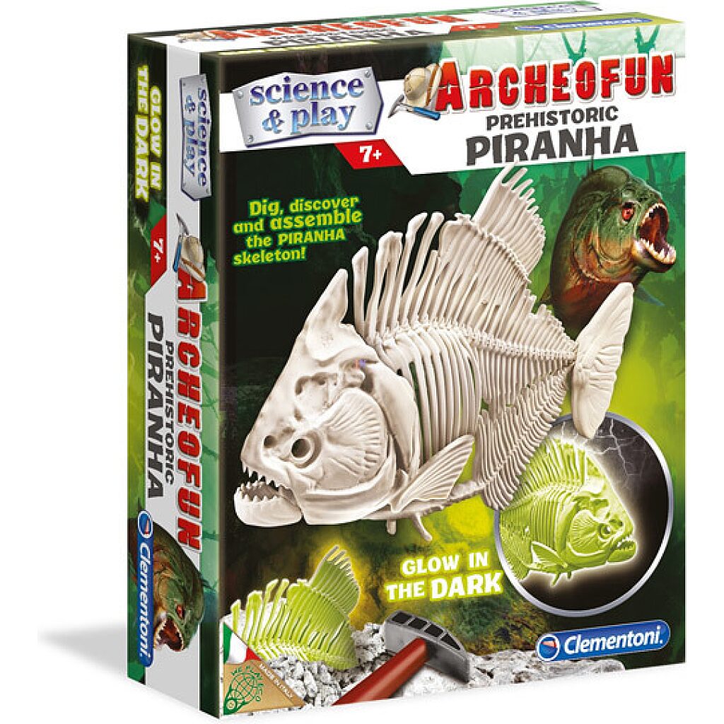 Clementoni Archeofun piranha tudományos játék - 1. Kép