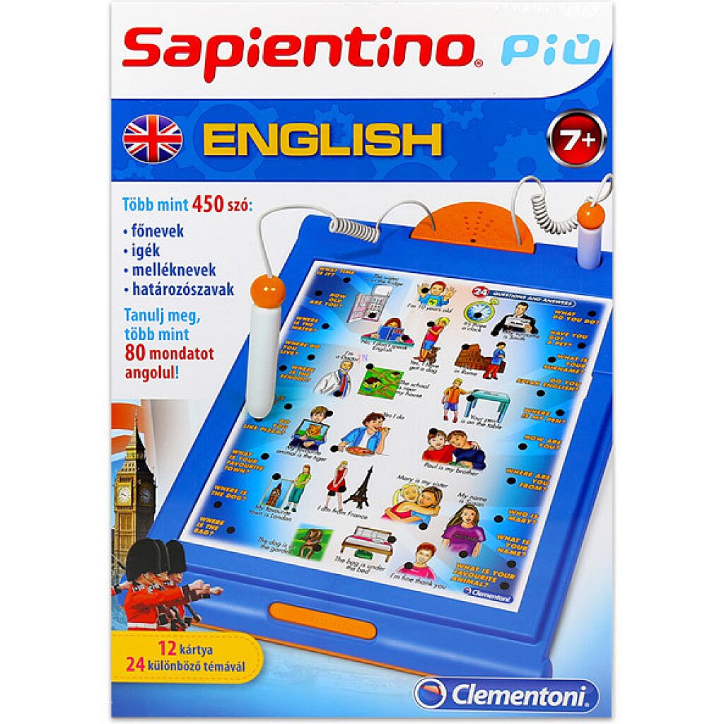 Clementoni-Sapientino: Játékos angol - új kiadás - 2. Kép