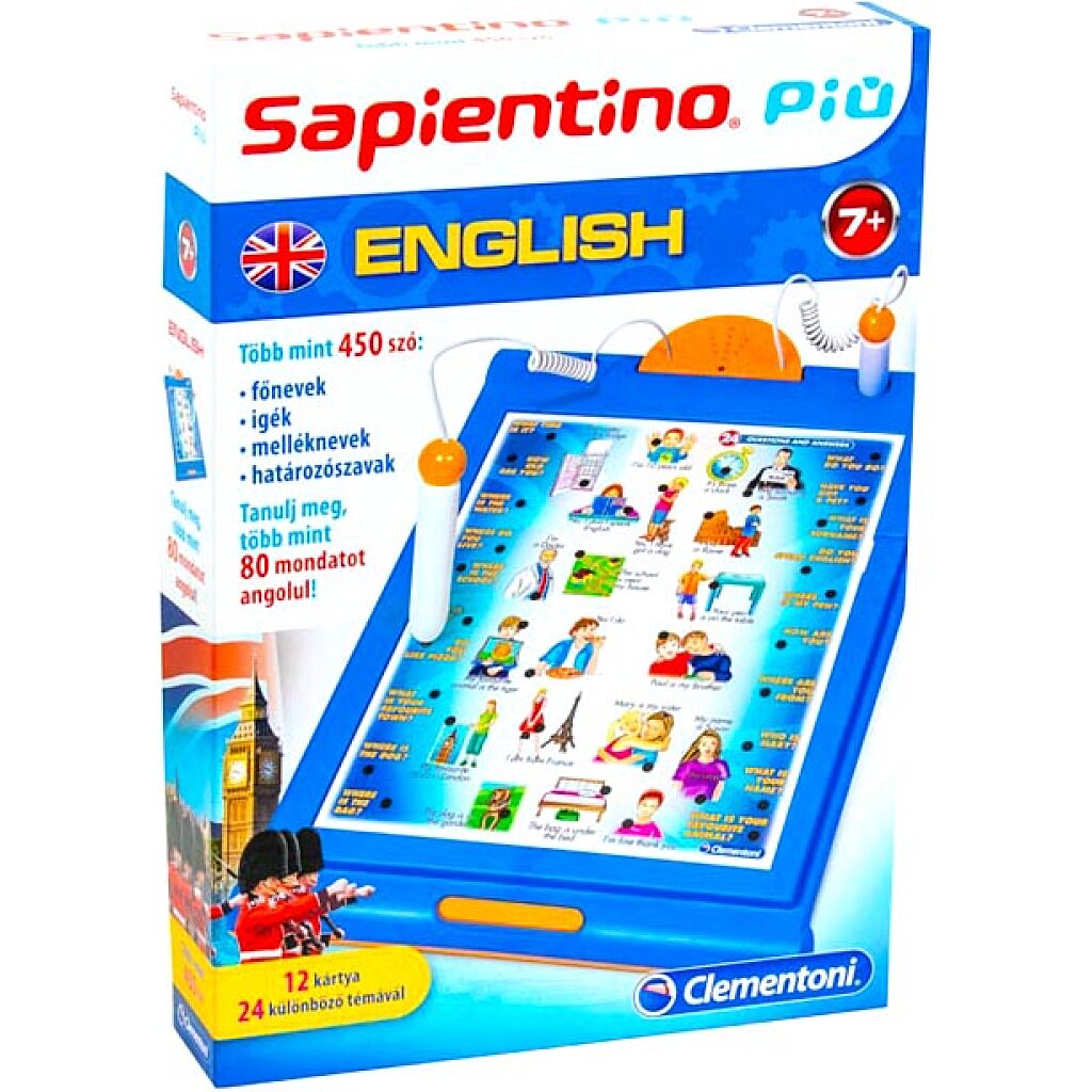 Clementoni-Sapientino: Játékos angol - új kiadás - 6. Kép