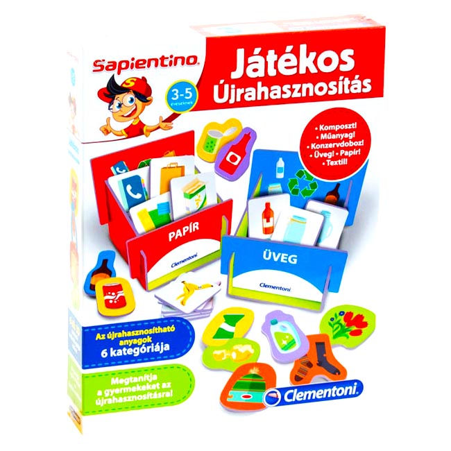 Clementoni-Sapientino: játékos újrahasznosítás - 4. Kép