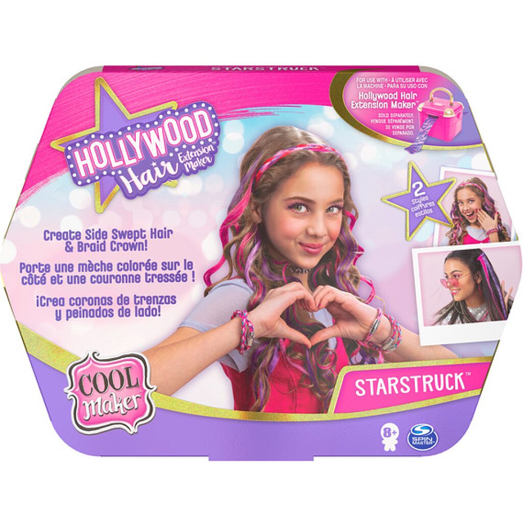 Cool Maker: Hollywood hajformázó készlet - rózsaszín - 1. Kép