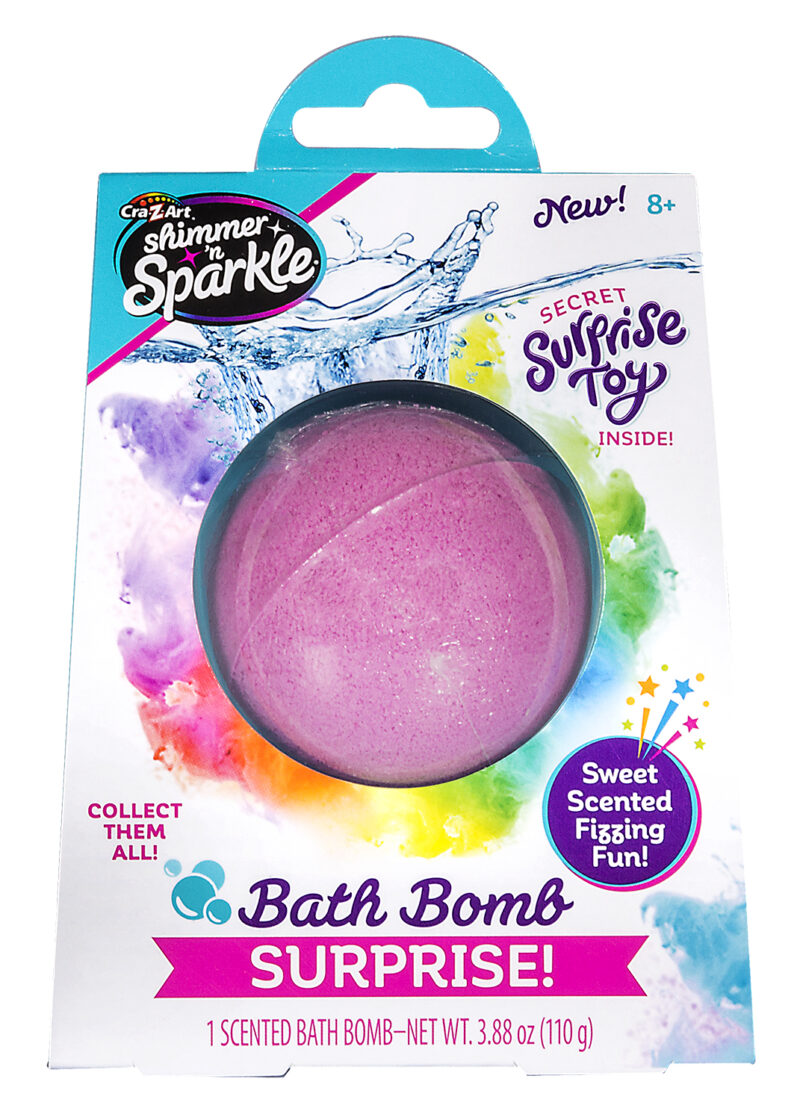 Cra-Z-Art: meglepetés illatos fürdőbombák - több színben - 4. Kép