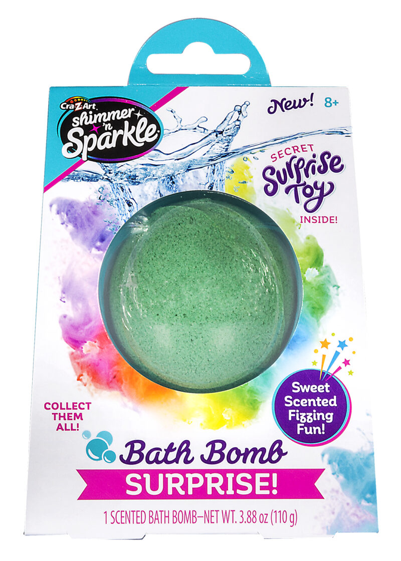 Cra-Z-Art: meglepetés illatos fürdőbombák - több színben - 6. Kép