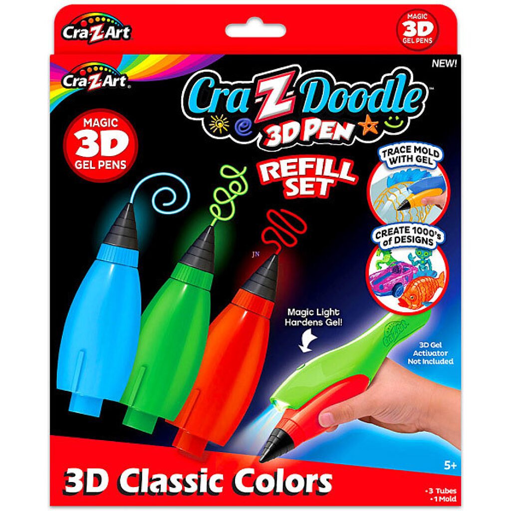 Cra-Z-Doodle: 3D toll utántöltő készlet - 1. Kép