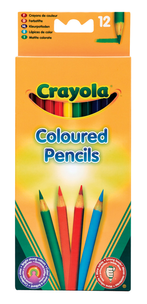 Crayola: 12 db hengeralakú színes ceruza - 4. Kép