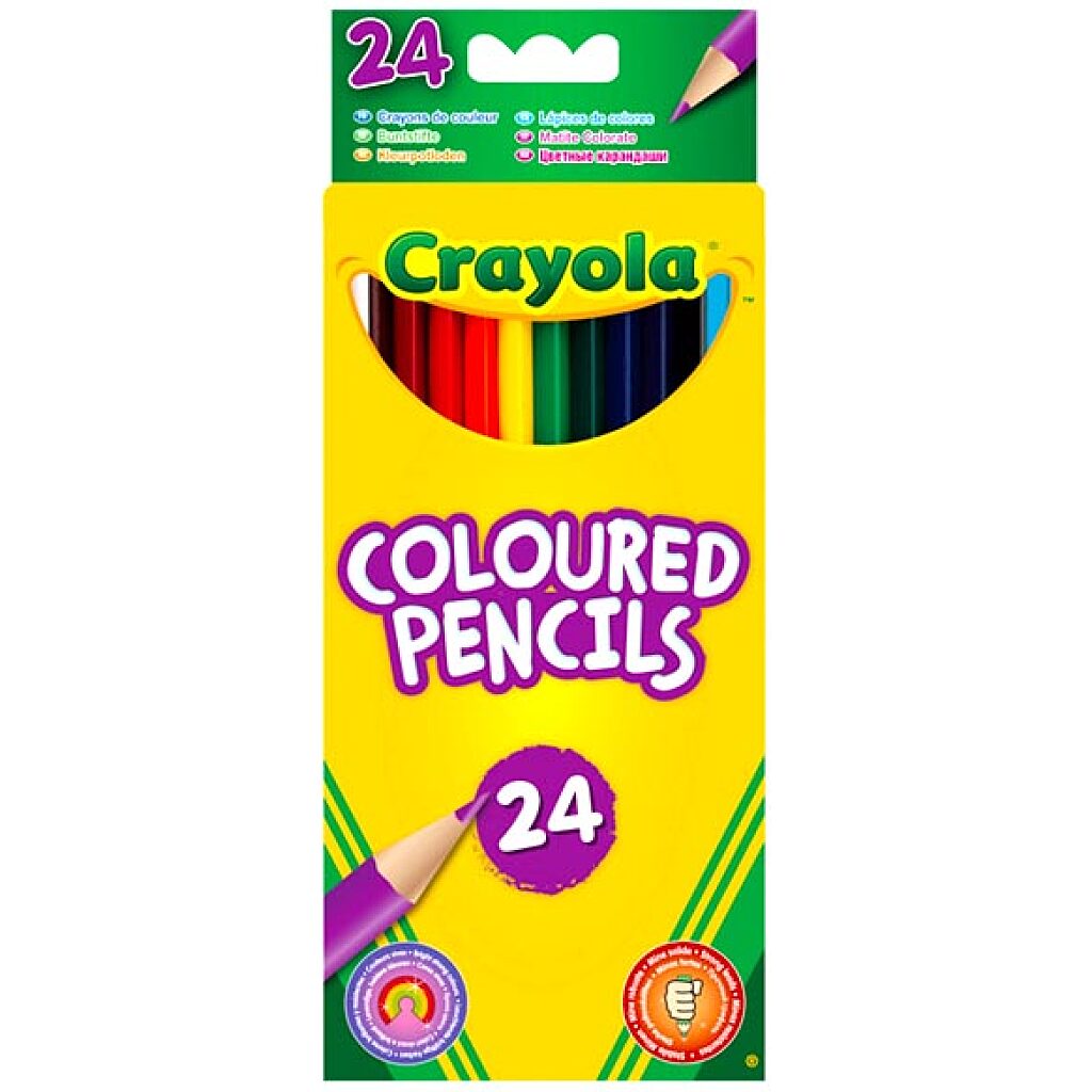 Crayola: 24 db extra puha színes ceruza - 4. Kép