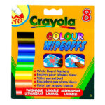 Crayola: 8 db lemosható vastag filctoll fehér táblára - 1. Kép