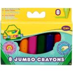 Crayola: 8 db színes tömzsi viaszkréta - 1. Kép