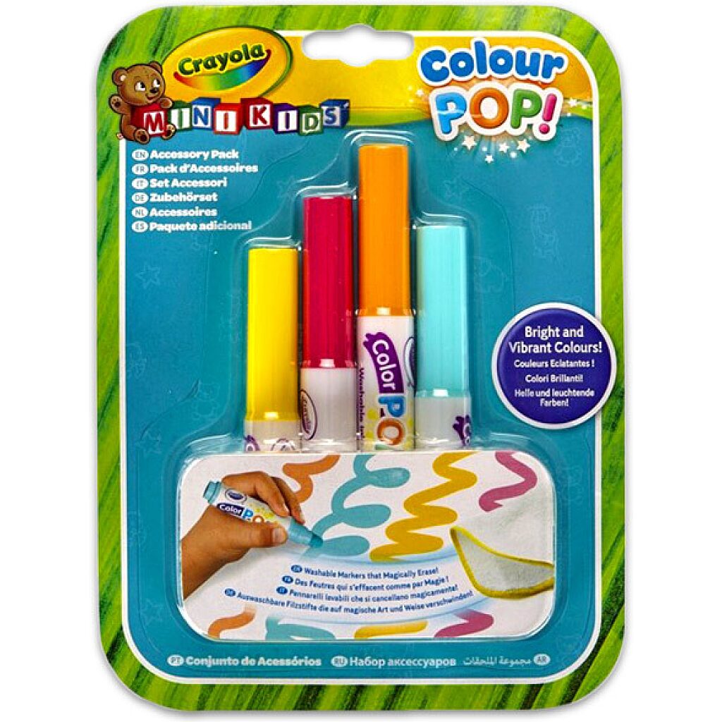 Crayola: Colour POP! irka-firka szőnyeg utántöltő filctoll - 1. Kép