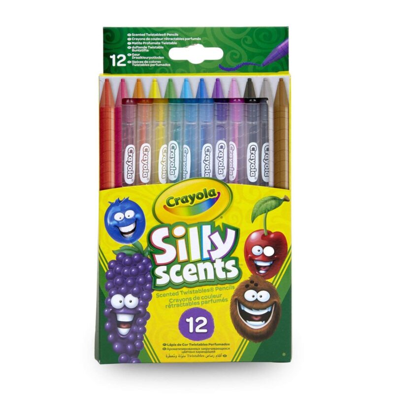 Crayola: Csavard és szagold színes ceruzák - 12db-os - 5. Kép