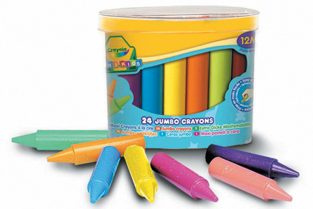 Crayola Mini Kids: 24 db tömzsi viaszkréta - 6. Kép