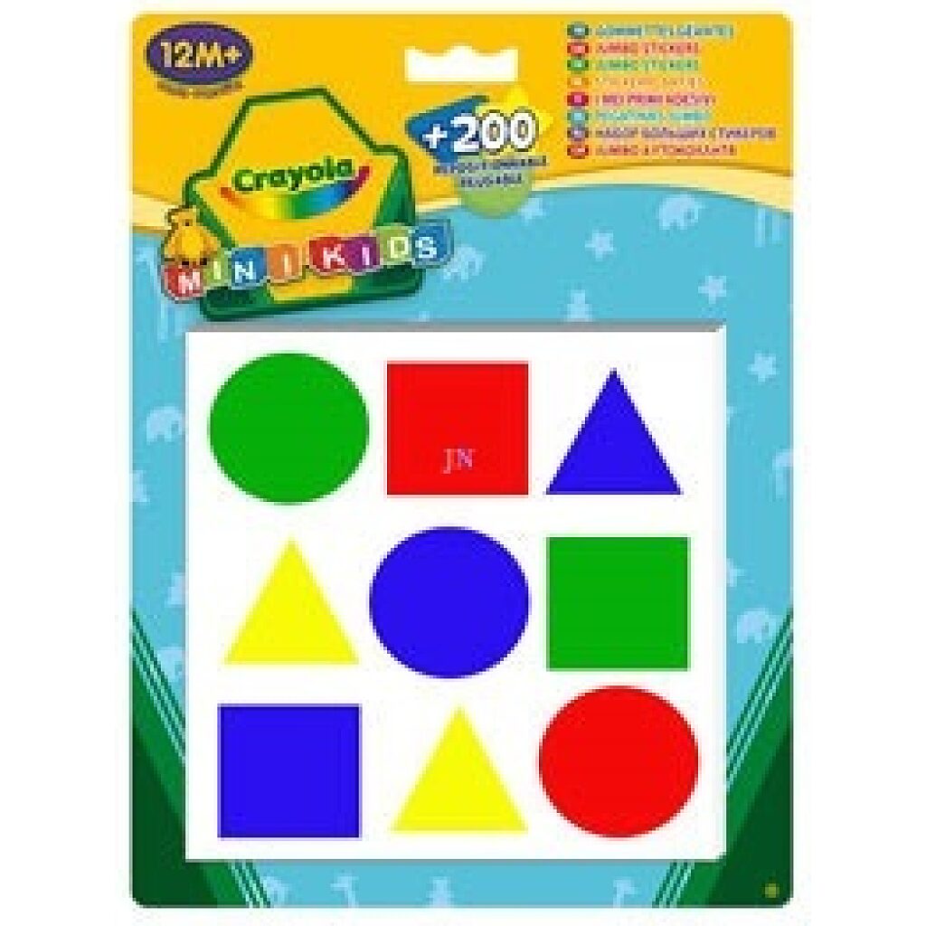 Crayola Mini Kids: Óriás matricás foglalkoztató készlet - 1. Kép