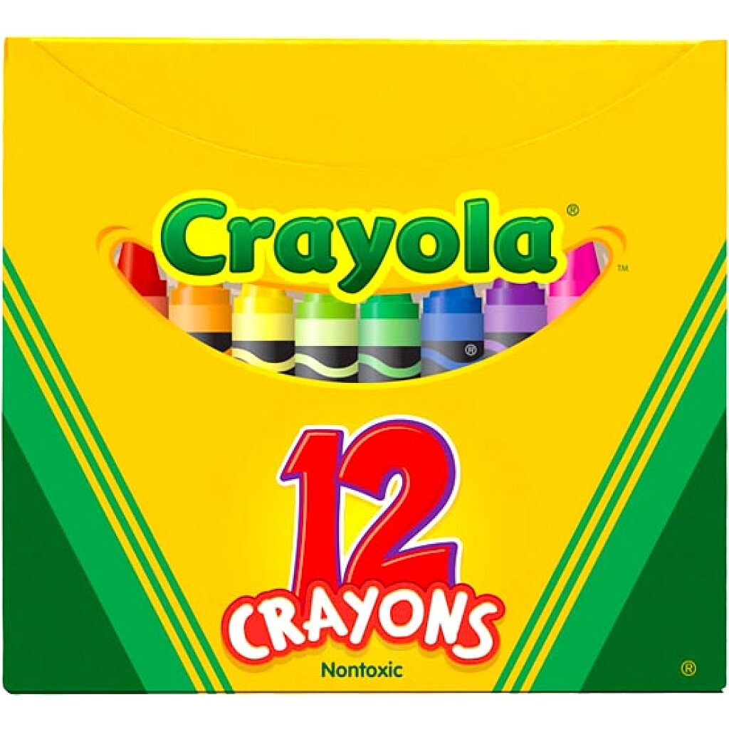 Crayola: Viaszkréta - 12 db - 4. Kép