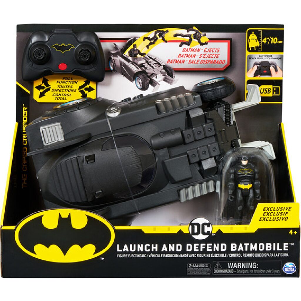 DC Batman: Indíts és védekezz RC autó - 1. Kép