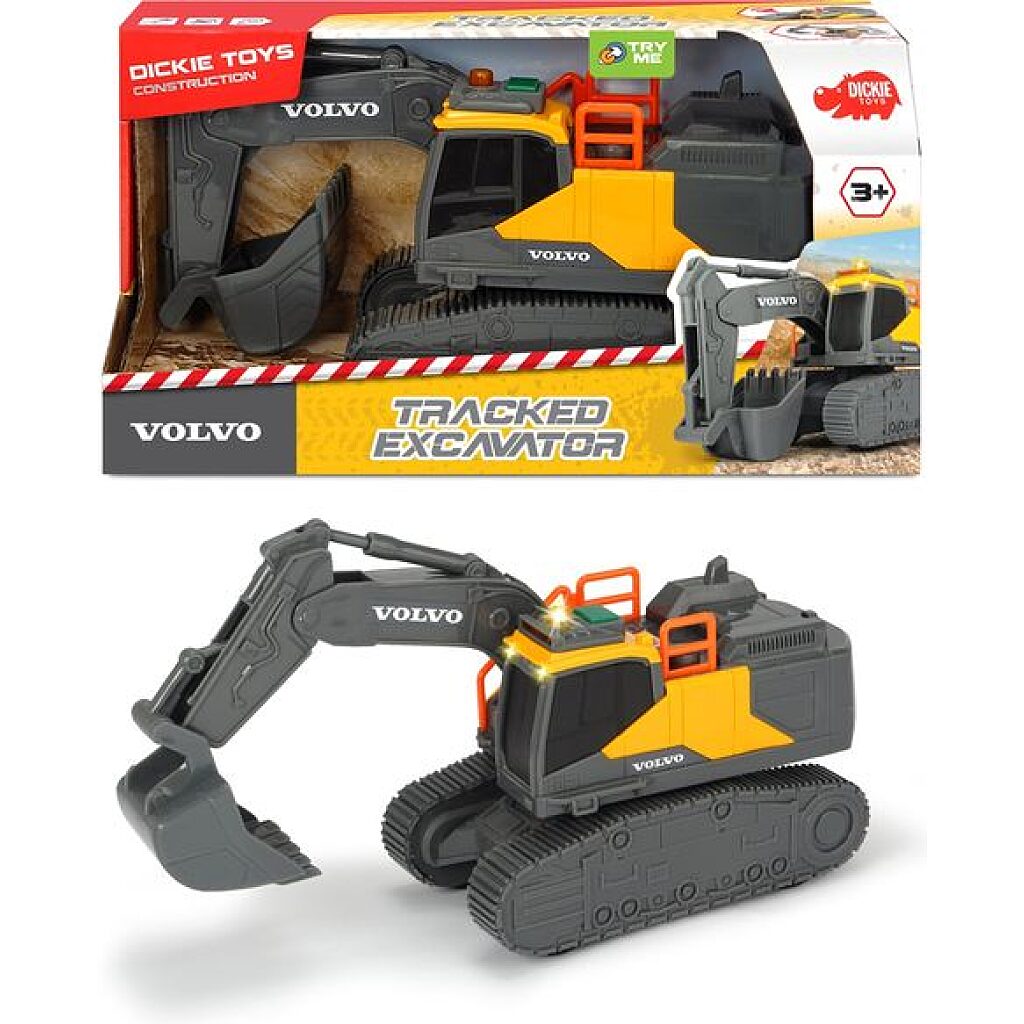 Dickie Volvo: lánctalpas markoló - 23 cm