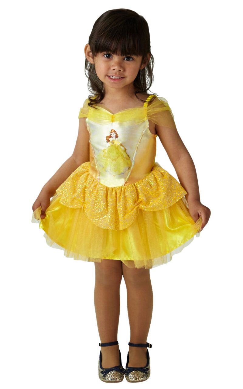 Disney hercegnők: Belle balerina jelmez - S méret - 4. Kép