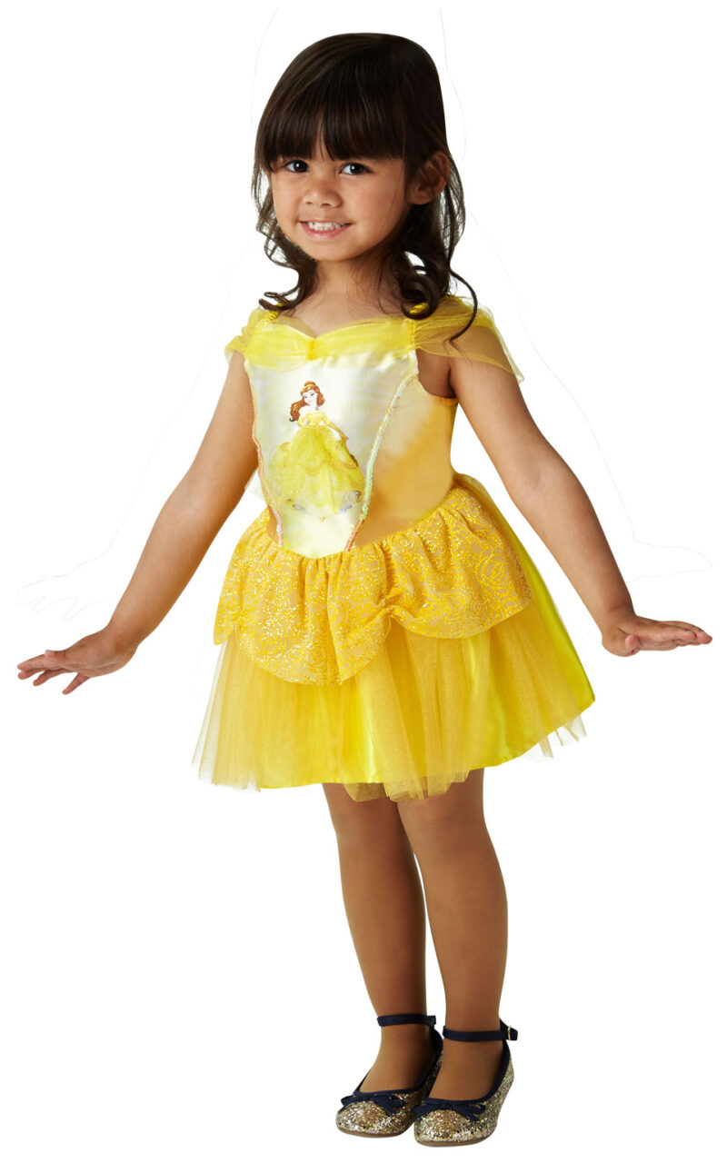 Disney hercegnők: Belle balerina jelmez - S méret - 5. Kép