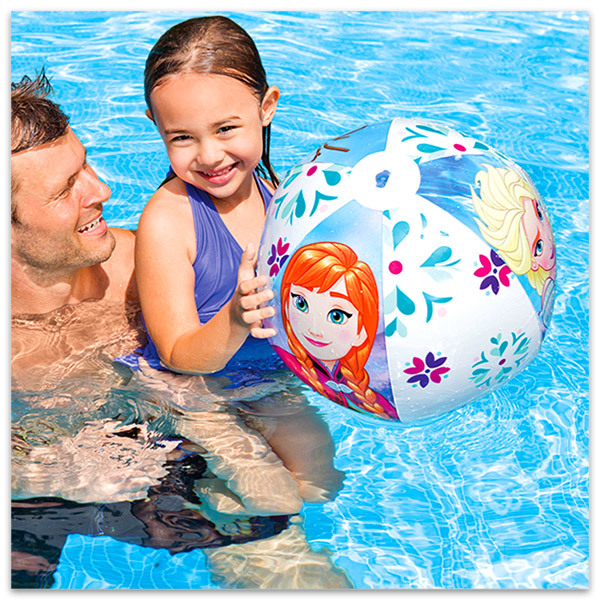 Disney hercegnők: Jégvarázs strandlabda - 51 cm - 2. Kép