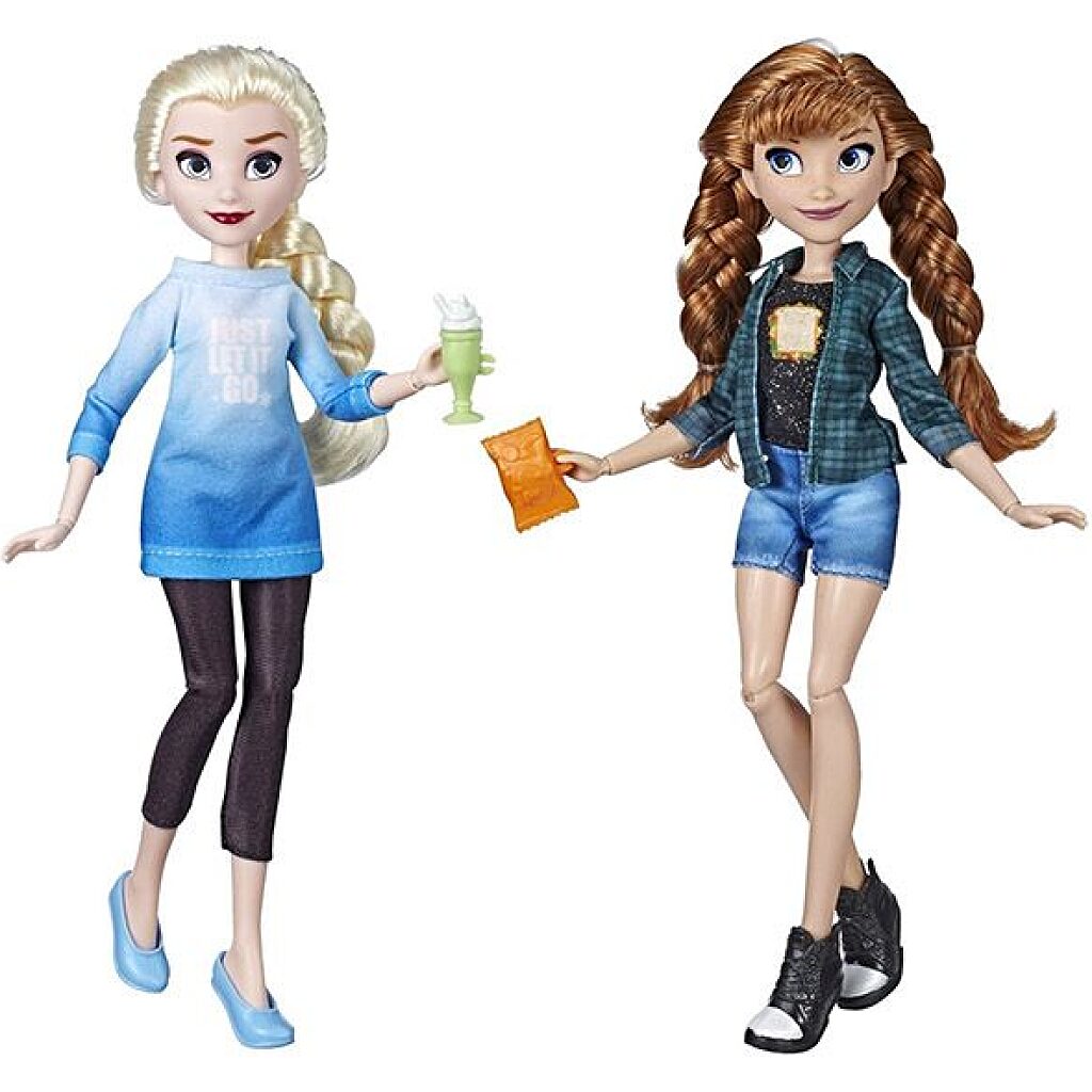 Disney Jégvarázs II: Anna és Elsa laza öltözékben - 2. Kép