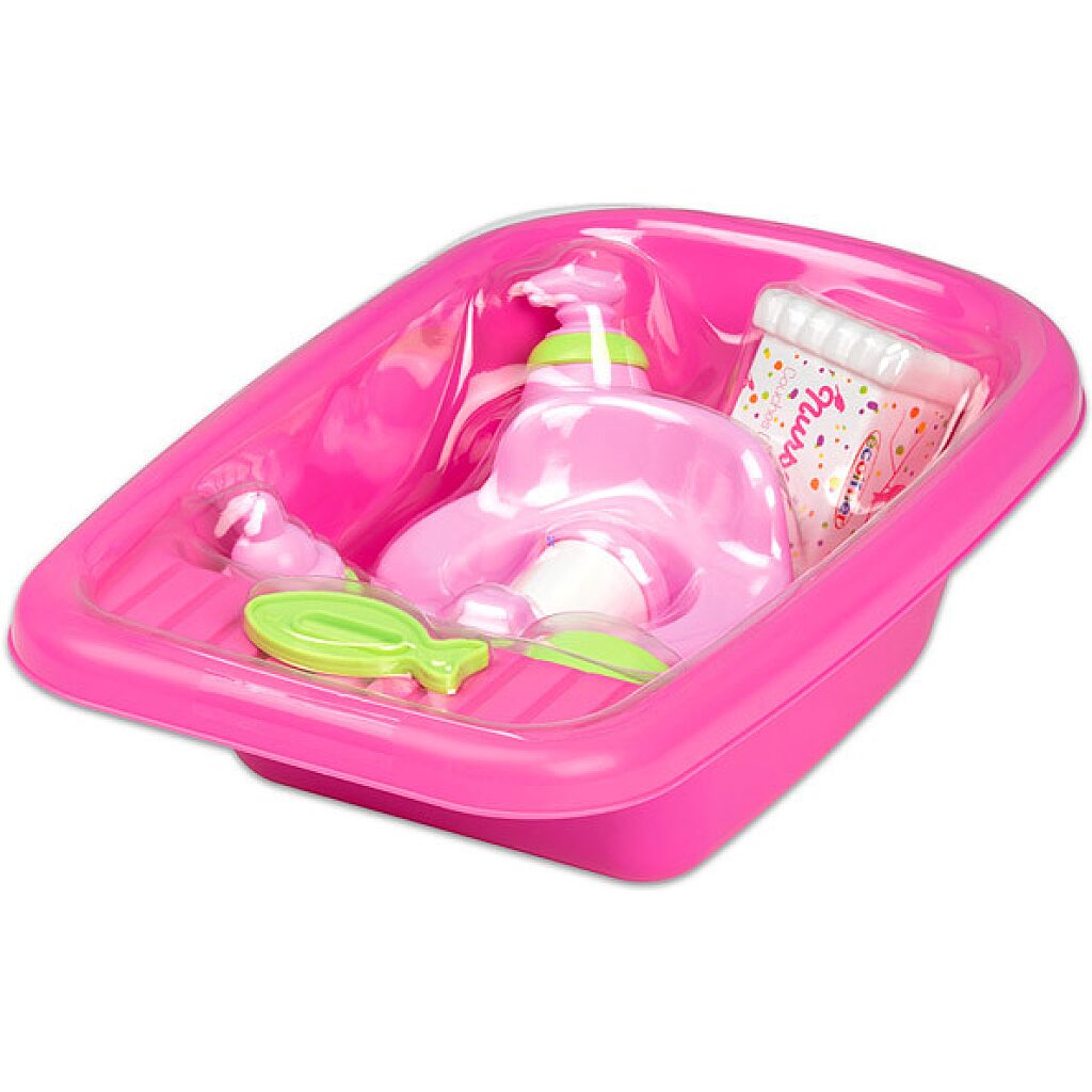 Écoiffier babafürdető szett - rózsaszín - 1. Kép