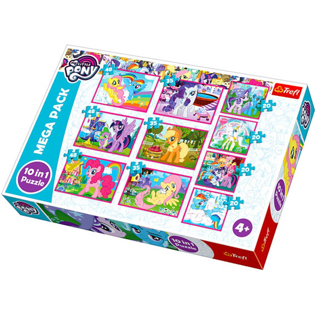 Én kicsi pónim: 10 az 1-ben puzzle - 1. Kép