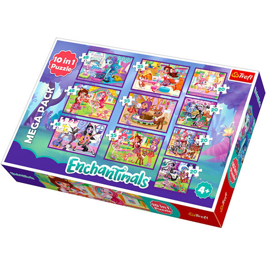 EnchanTimals: kalandok 10 az 1-ben puzzle - 1. Kép