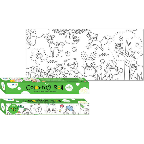 Erdei állatok színezhető