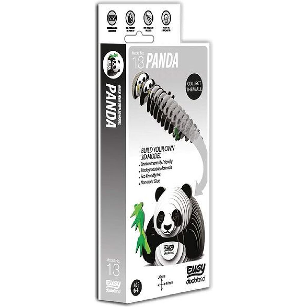 EUGY: Panda 3D puzzle - 3. Kép