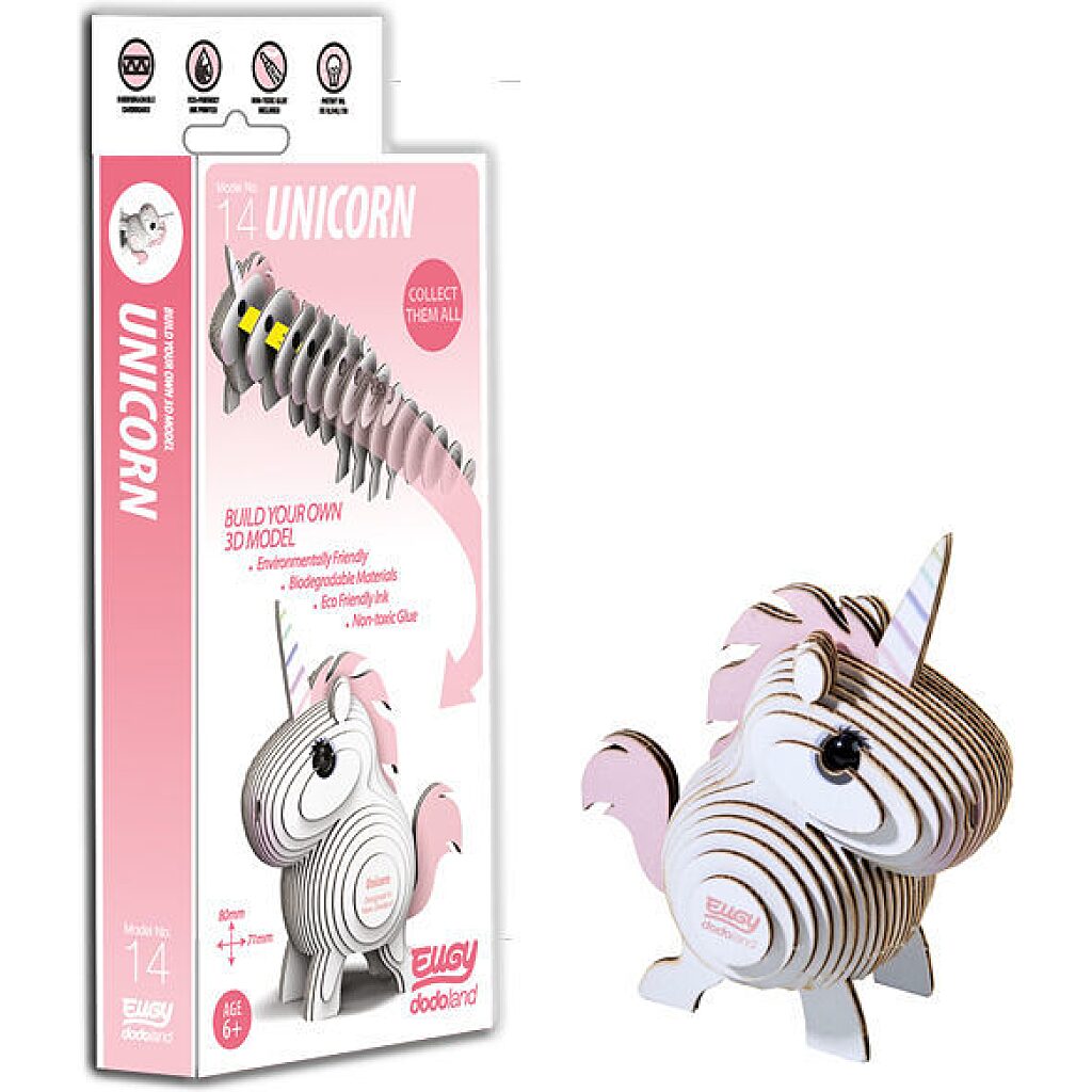 EUGY: Unikornis 3D puzzle - 1. Kép